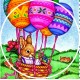 Easter1d Disc vafa iepuras de Pasti d14.5cm